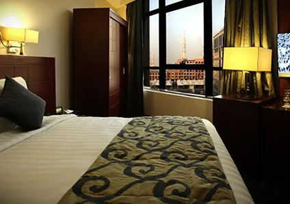 Double Bed in Al Rawda Al Aqeeq Hotel