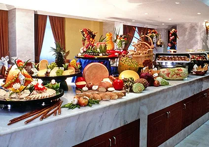 Breakfast at Elaf Ajyad Hotel Makkah, Mecca