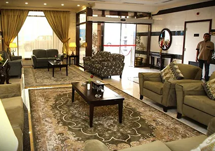 Sitting Area in Al Aqeeq Al Rawda Hotel